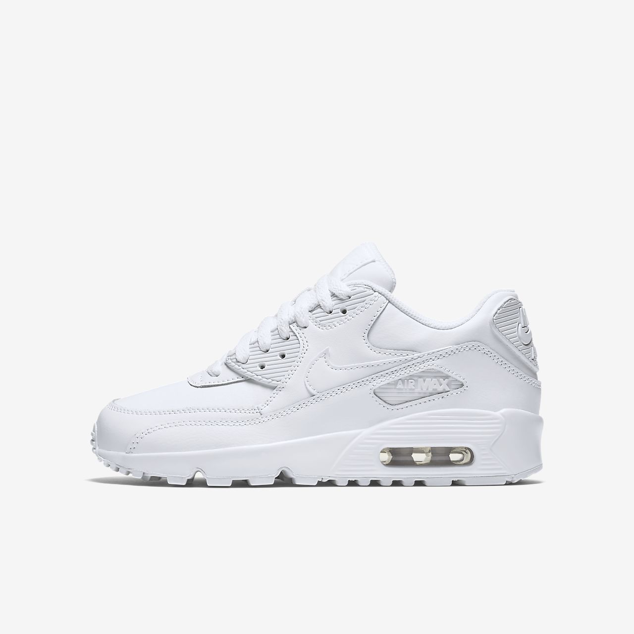 nike air max 90 leather blanche